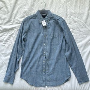 J.Crew Men’s Small Denim Long Sleeve Shirt